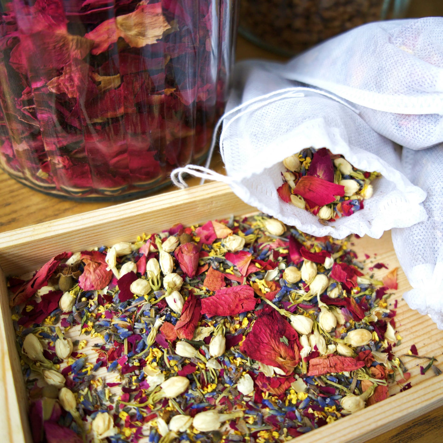 7 Ingredients Botanical Sachet- Dual Use Pouch