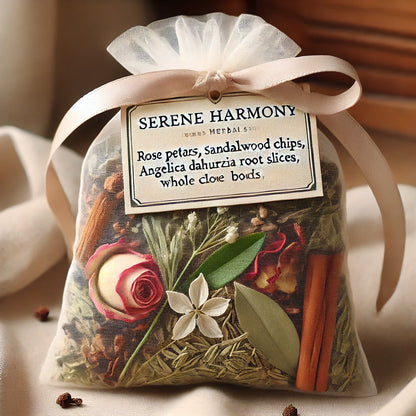 Harmony & Aromatherapy Blend Sachet Pouch