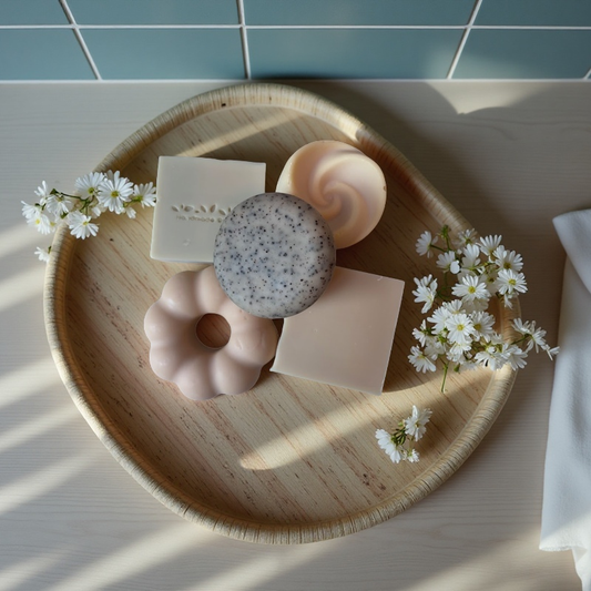 Ultimate Eco-Conscious Soap Combo: 5 Bars for Home, Body, & Soul