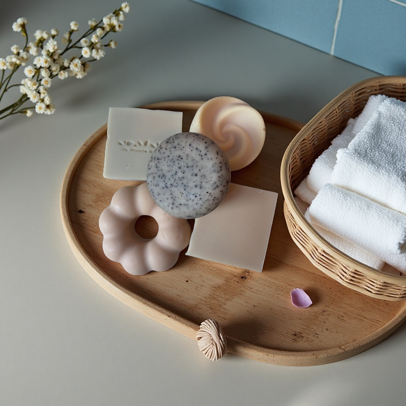 Ultimate Eco-Conscious Soap Combo: 5 Bars for Home, Body, & Soul